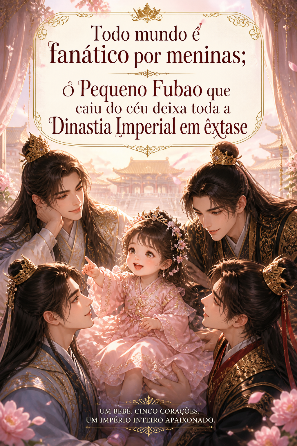 Todo mundo é fanático por meninas; o Pequeno Fubao que caiu do céu deixa toda a Dinastia Imperial em êxtase
