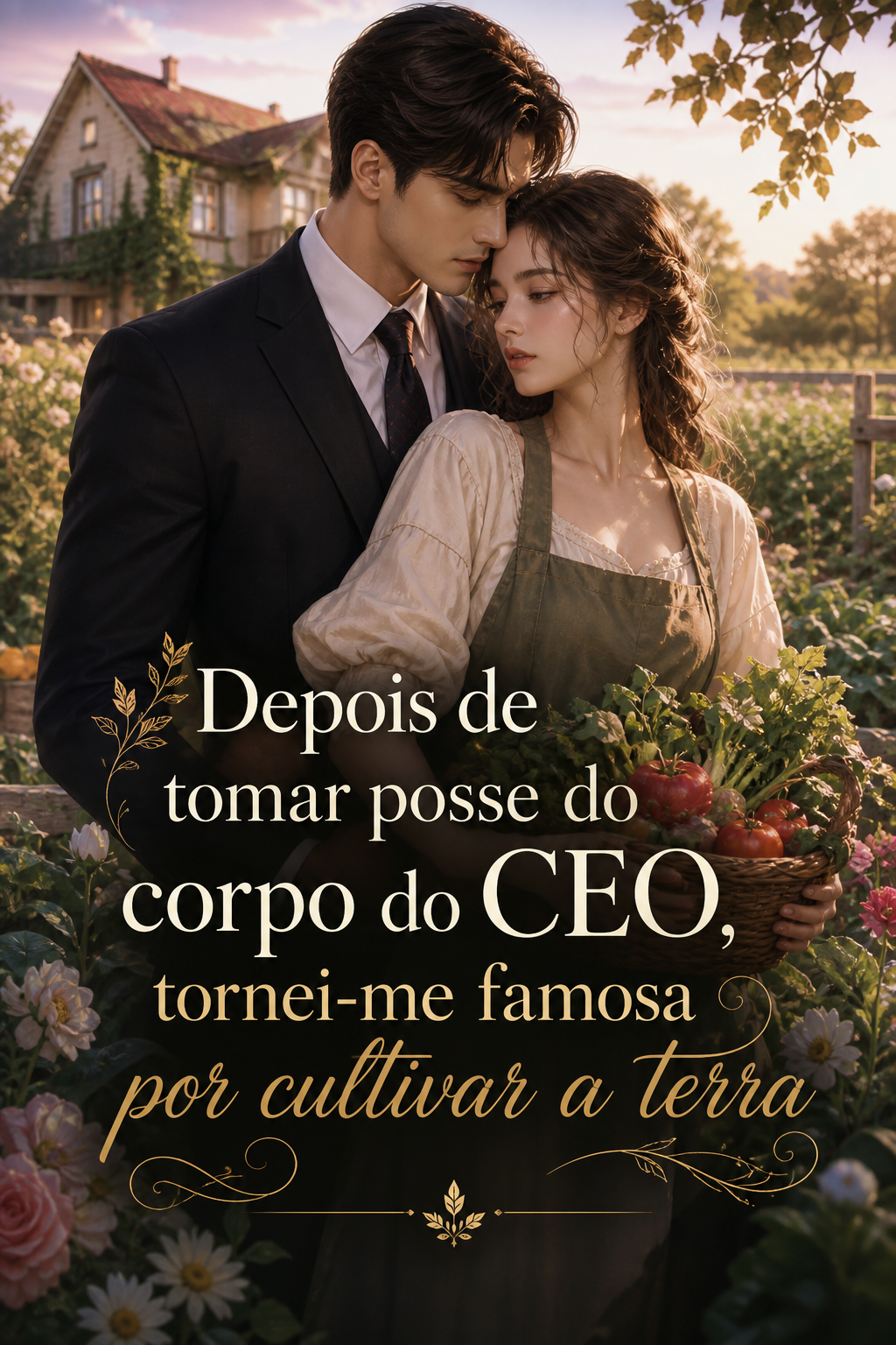 Depois de tomar posse do corpo do CEO, tornei-me famosa por cultivar a terra